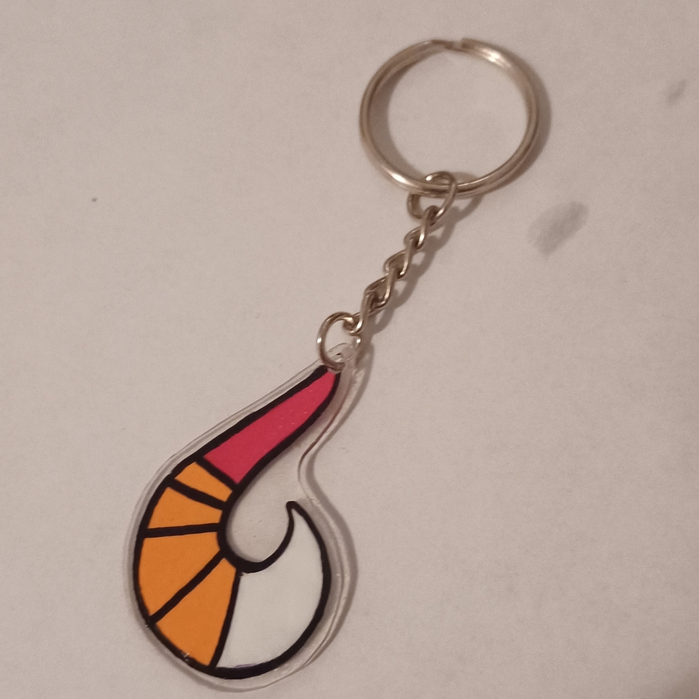 4/$60 New Fox Miraculous Keychain - Hand-Made